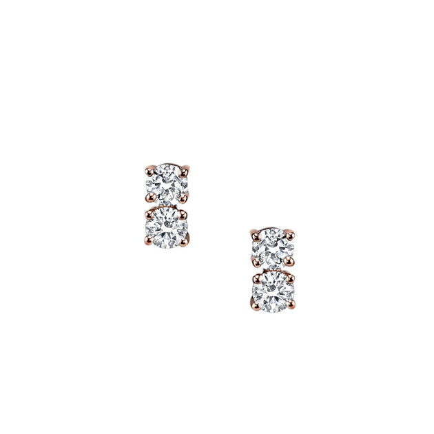 Anita Ko TWO DOT DIAMOND EARRINGS