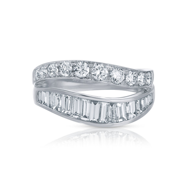 Anita Ko TWO ROW WAVE DIAMOND RING