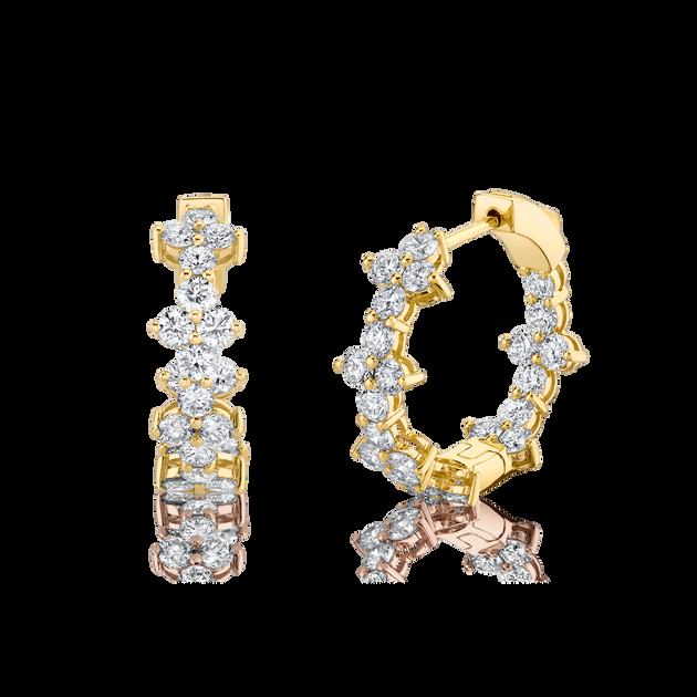 Anita Ko VIVI DIAMOND ETERNITY HOOPS
