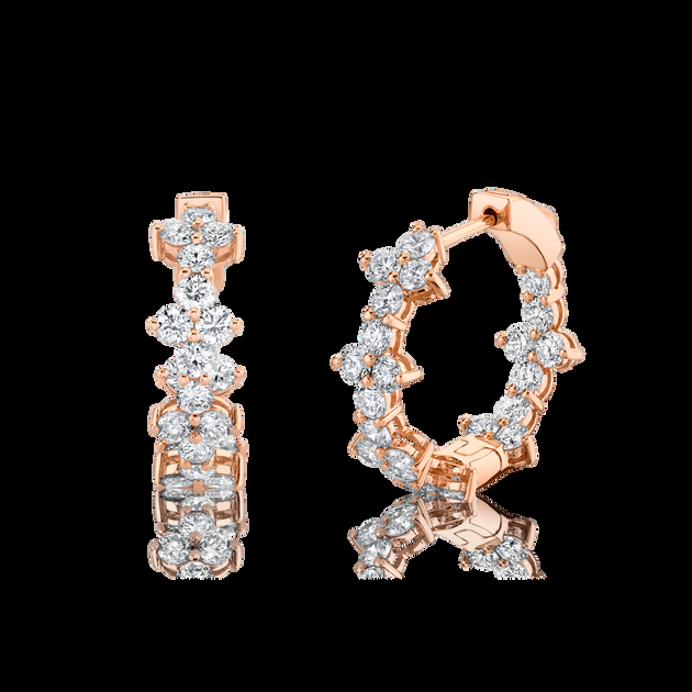 Anita Ko VIVI DIAMOND ETERNITY HOOPS