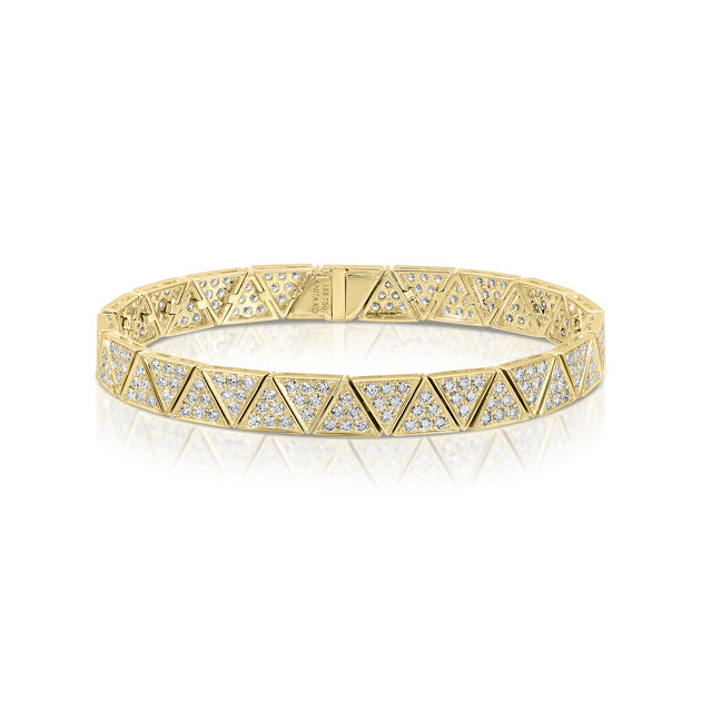 anita ko WIDE PAVE DIAMOND CLEO BRACELET