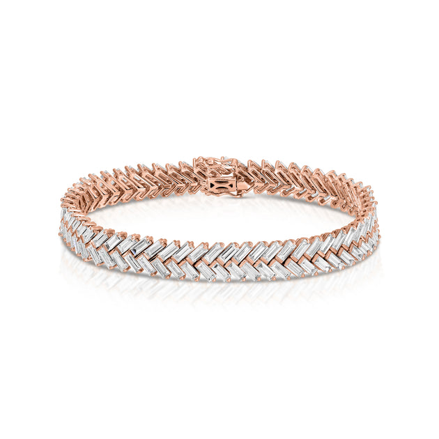 Anita Ko ZIPPER DIAMOND TENNIS BRACELET