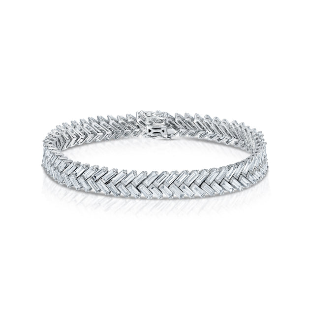 Anita Ko ZIPPER DIAMOND TENNIS BRACELET