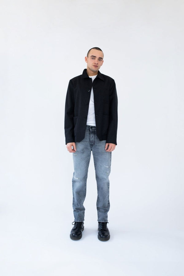 aniven NEVIN / Vintage Repaired Grey