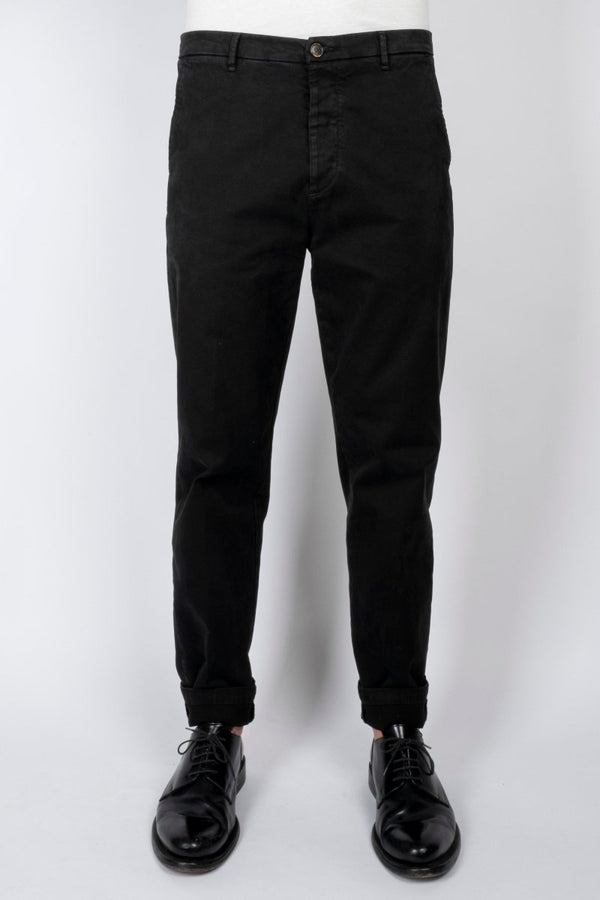 Aniven SLOUCHY CHINO / Stone Garment Dyed Black