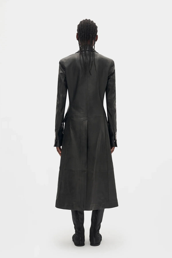 Ann Demeulemeester Adelita Double-Breasted Trench Coat