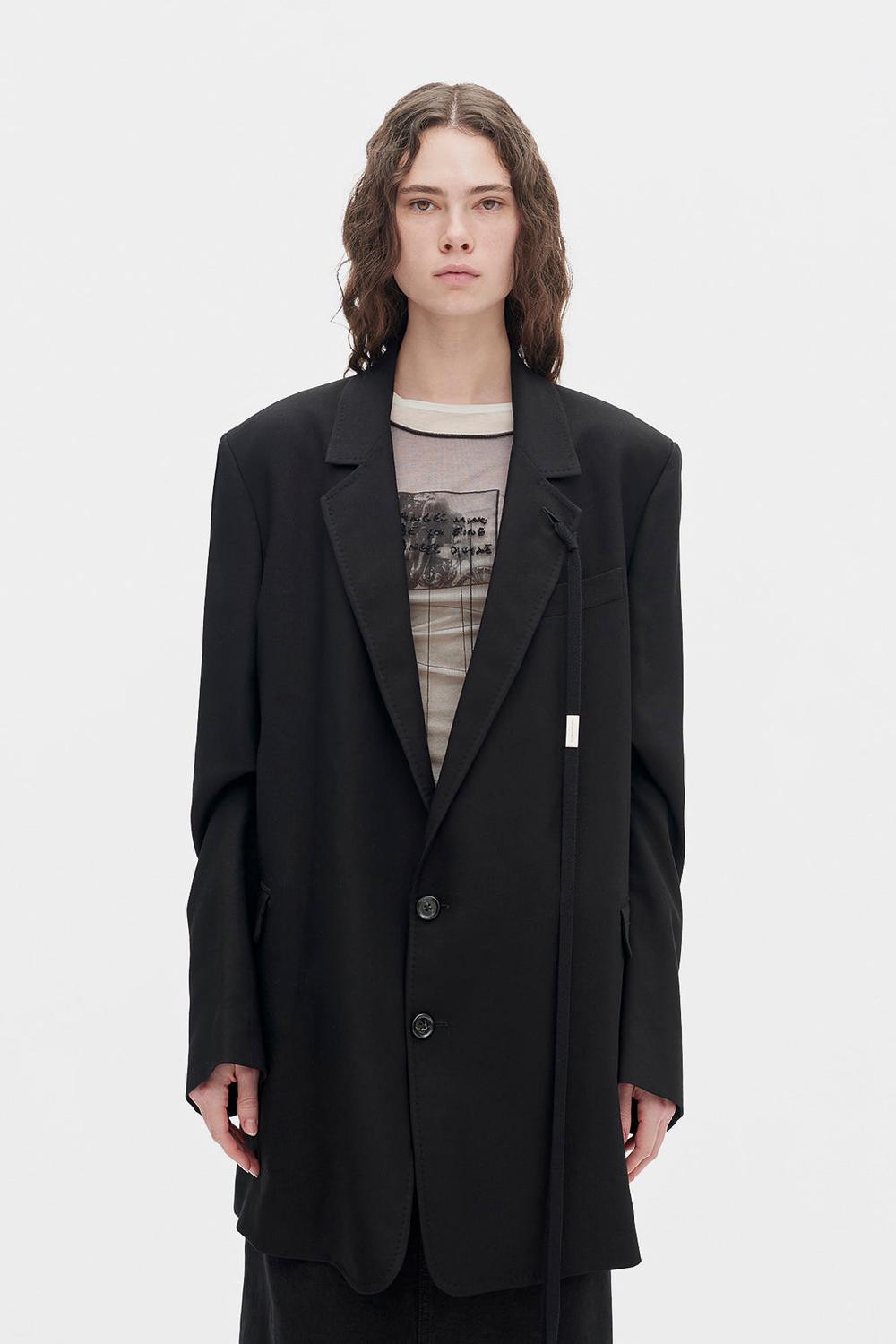 ann demeulemeester Agnes High Comfort Tailored Blazer
