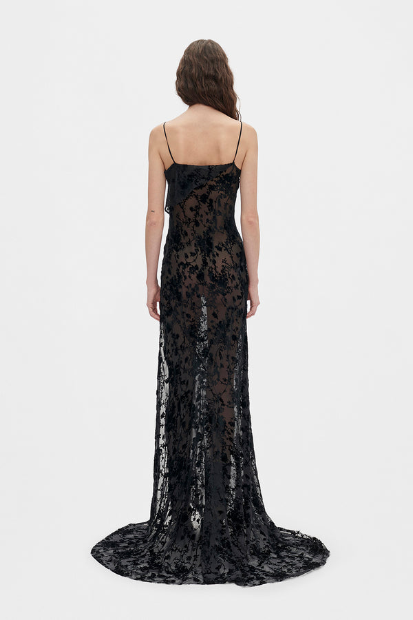 ann Demeulemeester Aaricia Long Bias Slip Dress