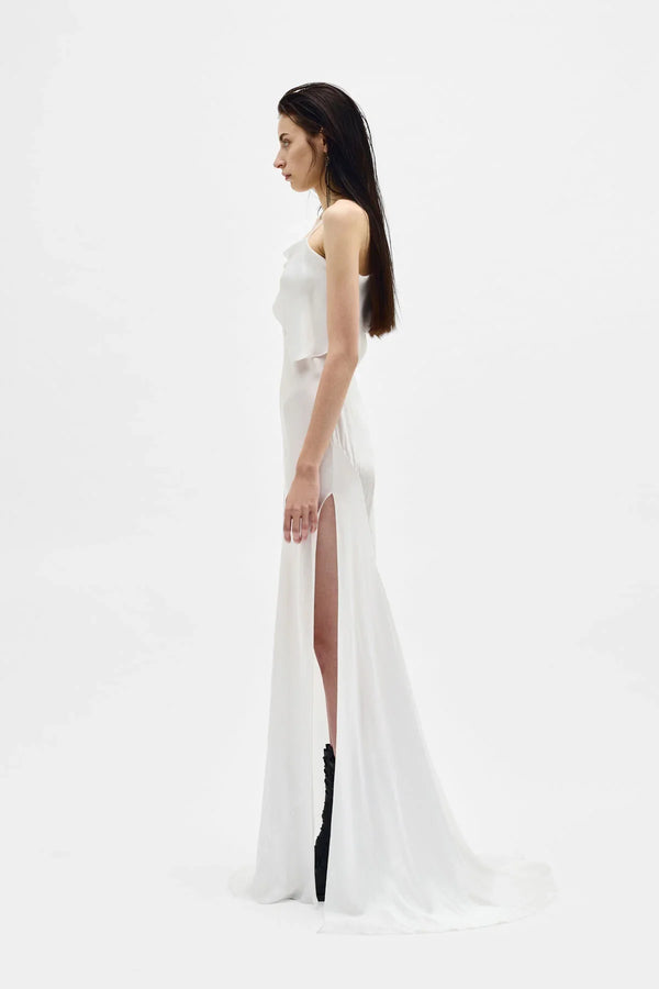 Ann Demeulemeester Aaricia Long Bias Slip Dress