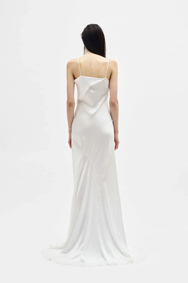 Ann Demeulemeester Aaricia Long Bias Slip Dress