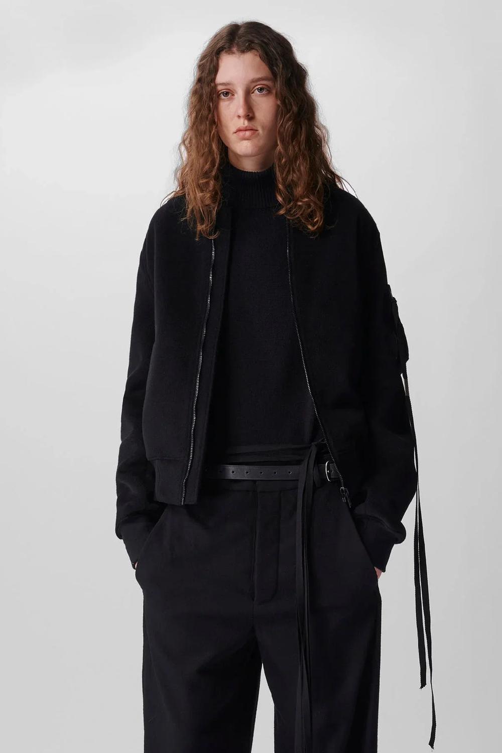 ann demeulemeester Barbara Standard Bomber