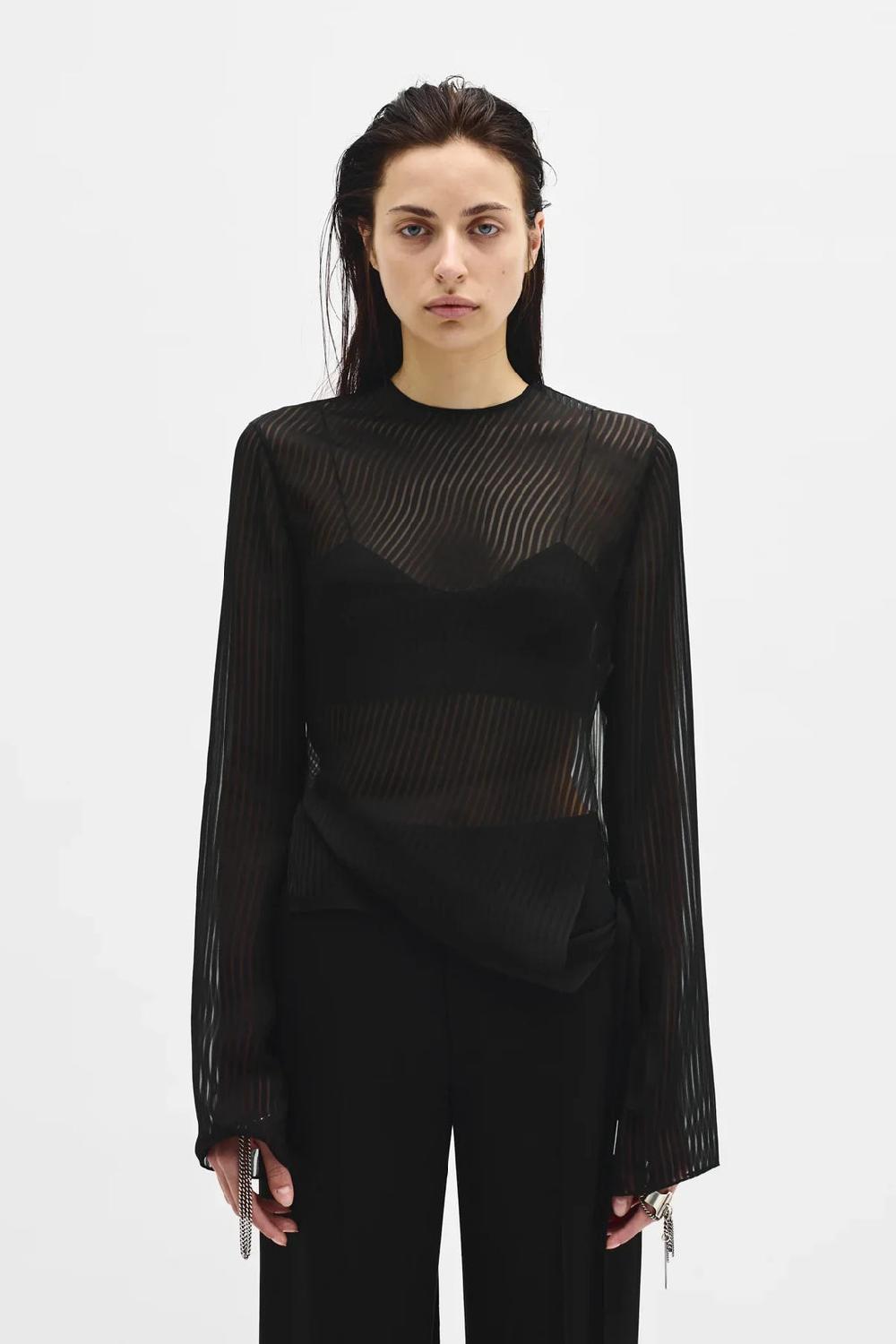 ann demeulemeester Benonia Long Sleeve Top