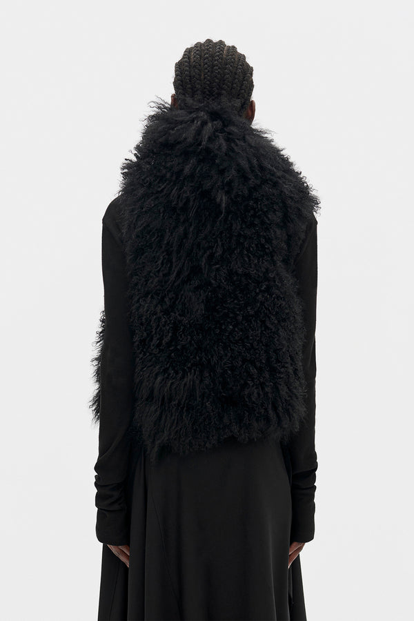 Ann Demeulemeester Bereta Shearling Waistcoat