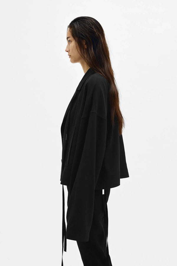 Ann Demeulemeester Ceres Cropped Light Jacket