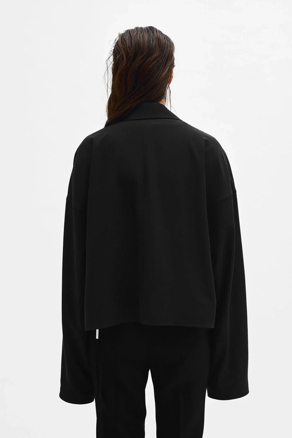 Ann Demeulemeester Ceres Cropped Light Jacket