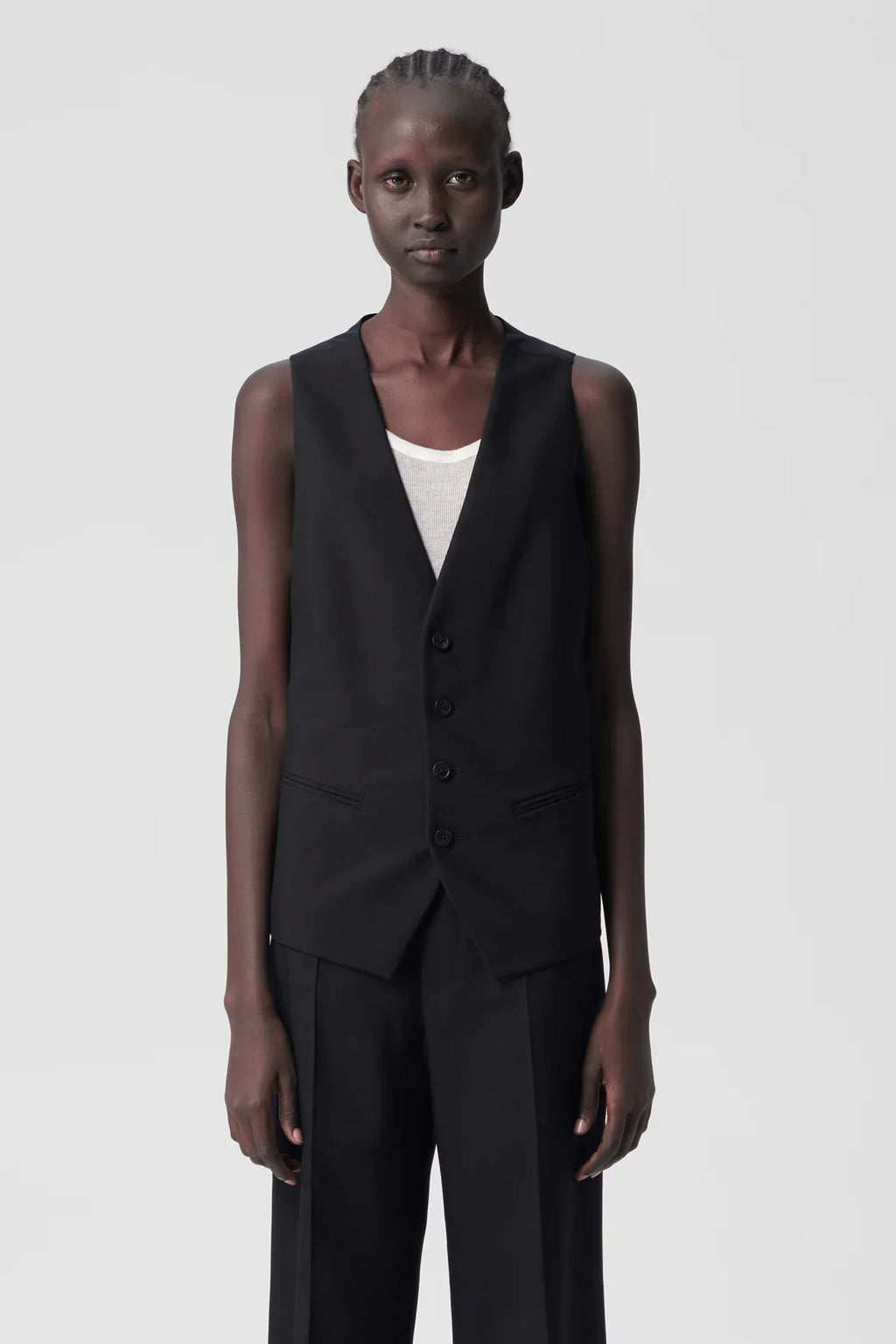 ann demeulemeester Charlotte Classic Waistcoat
