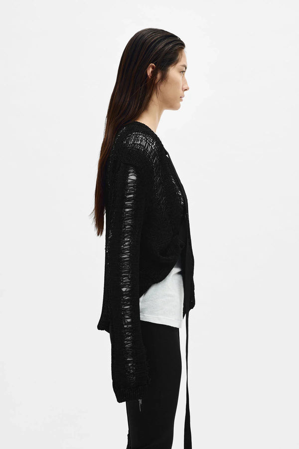 Ann Demeulemeester Cilla Ladder Stitch Sweater
