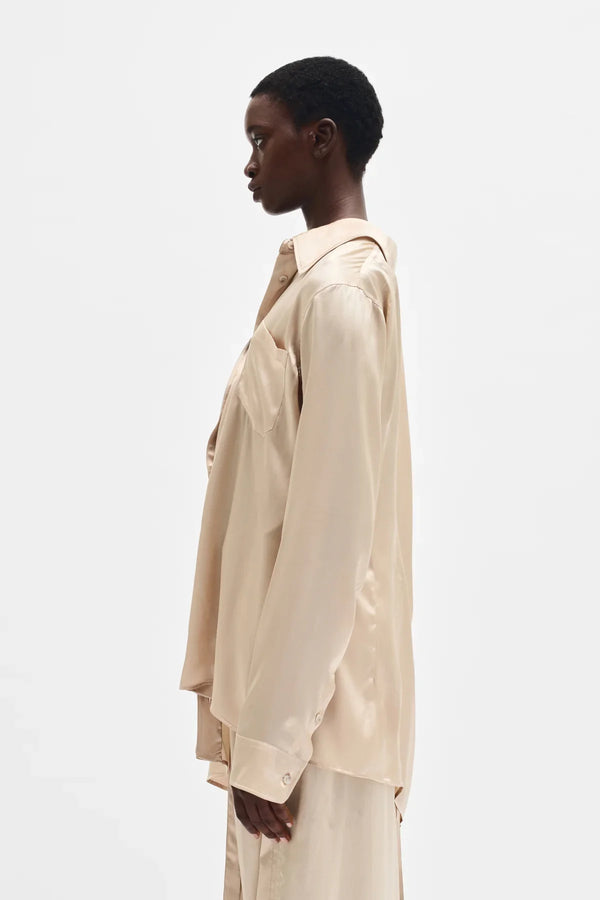 Ann Demeulemeester Daria Drop Shoulder Shirt