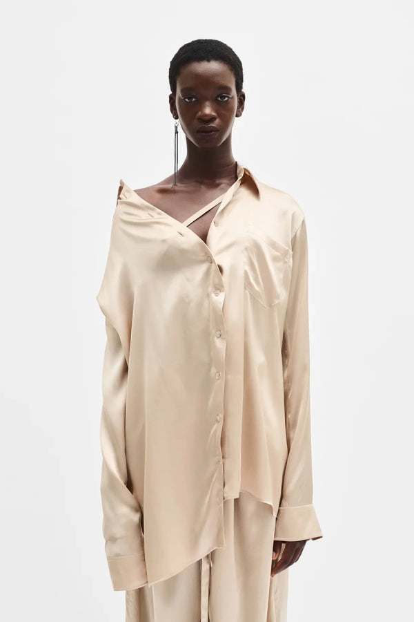 Ann Demeulemeester Daria Drop Shoulder Shirt
