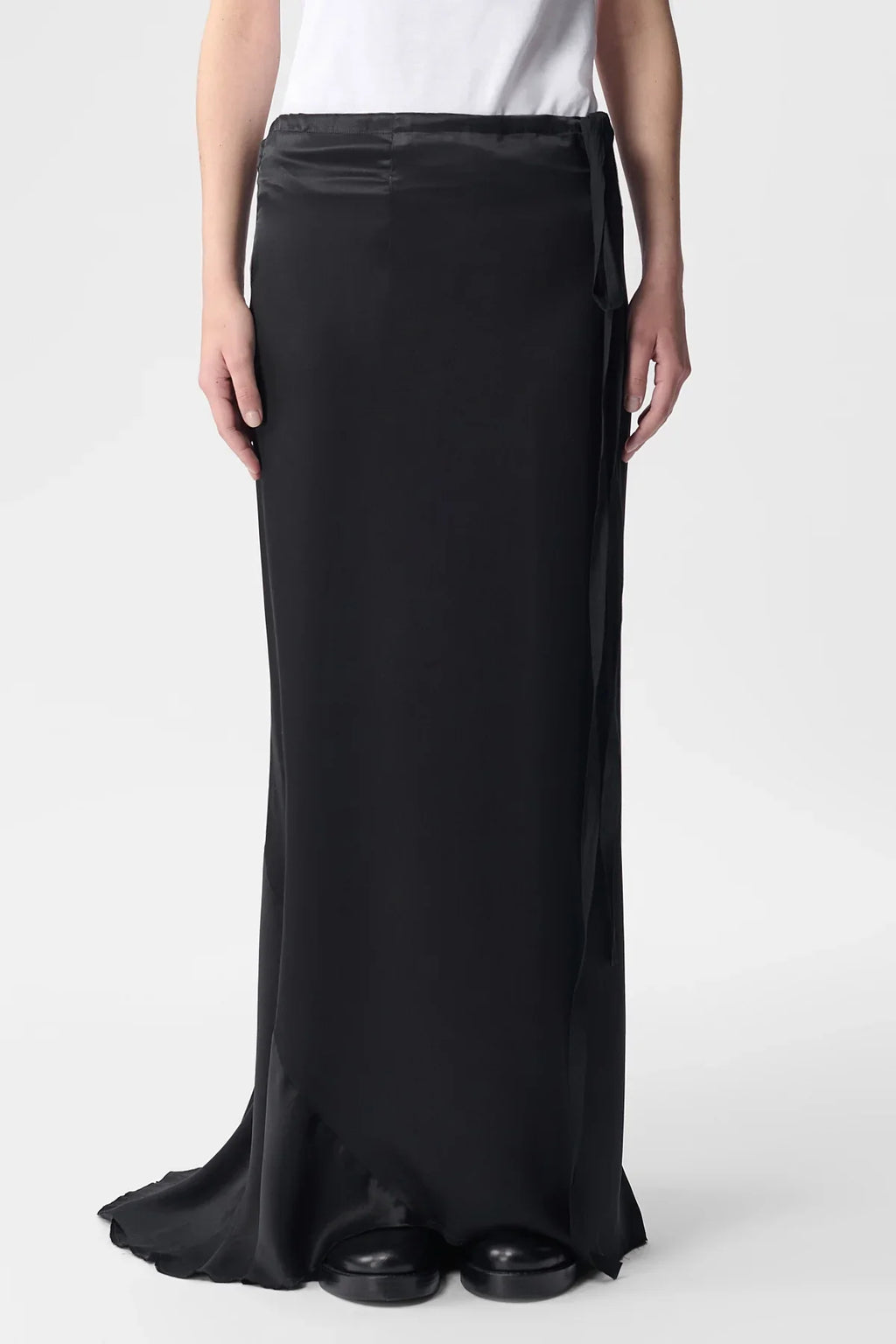 ann demeulemeester Eveline Long Bias Skirt