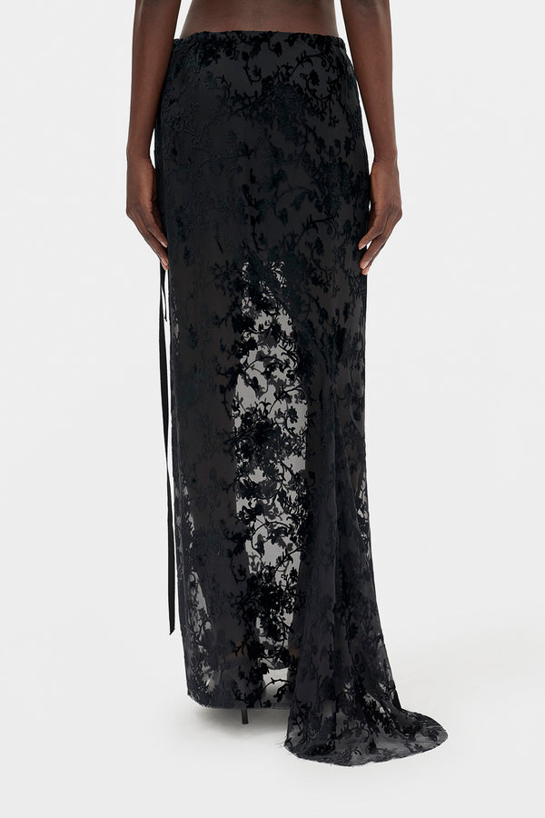 Ann Demeulemeester Eveline Long Bias Skirt
