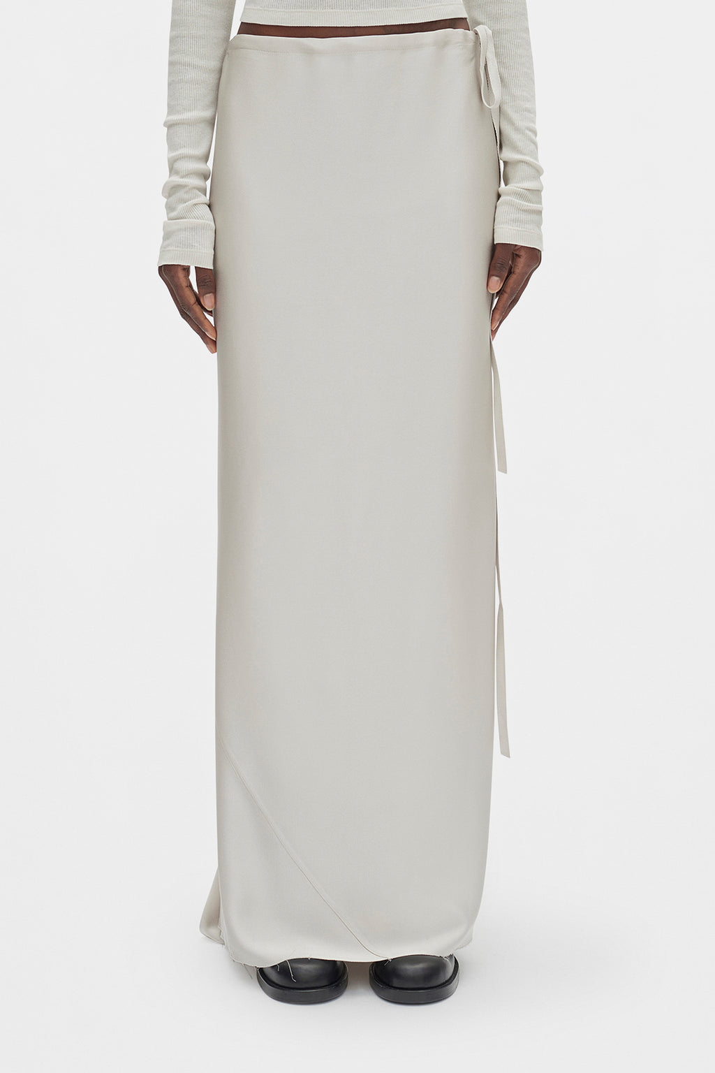ann demeulemeester Eveline Long Bias Skirt