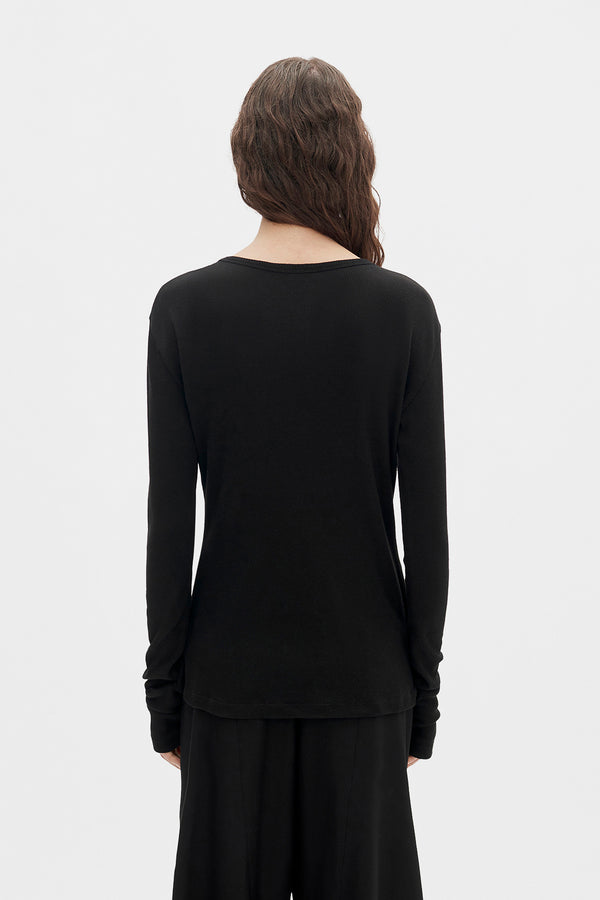 Ann Demeulemeester Fiene Long Sleeve T-Shirt