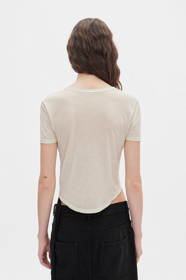 Ann Demeulemeester Floor ''Bikers Kiss'' Micro T-Shirt