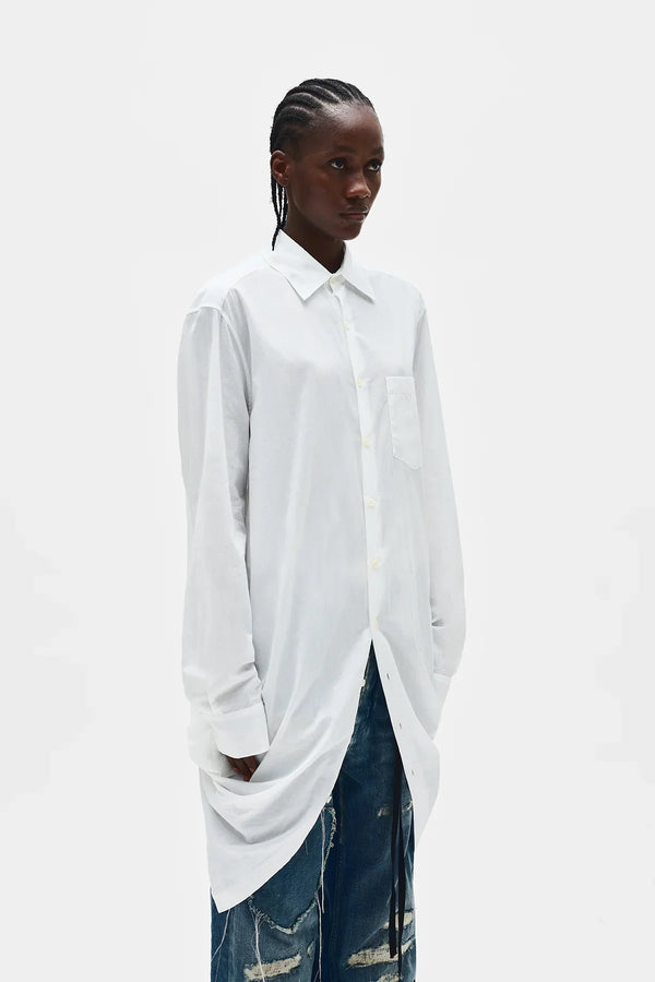 Ann Demeulemeester Gabi Long Draped Shirt