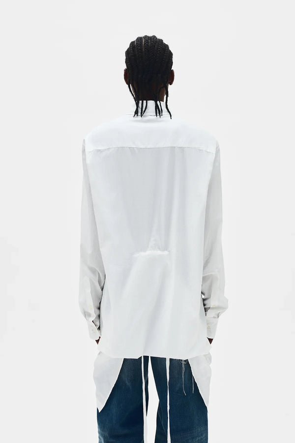 Ann Demeulemeester Gabi Long Draped Shirt