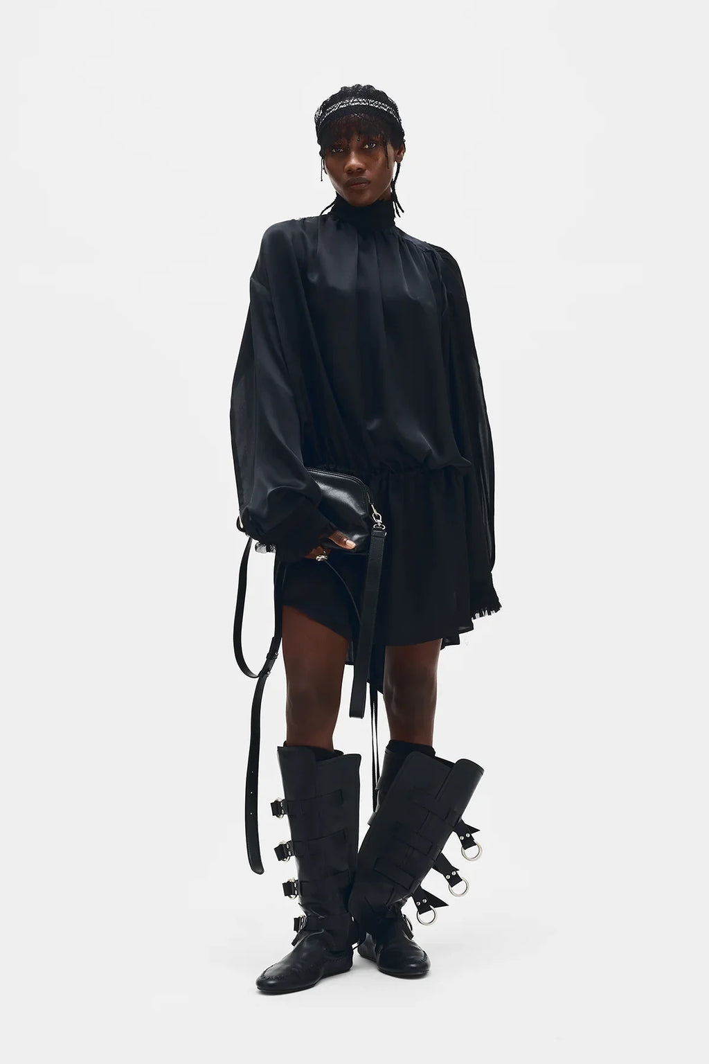 ann demeulemeester Jenna Turtleneck Dress