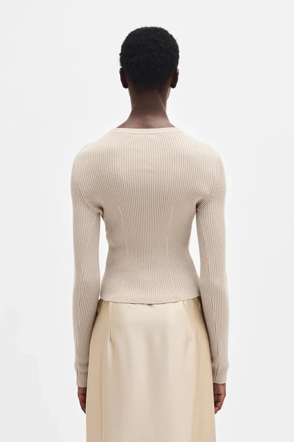Ann Demeulemeester Kati Cropped Sweater