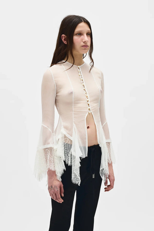Ann Demeulemeester Kristabel Handkerchief Shirt