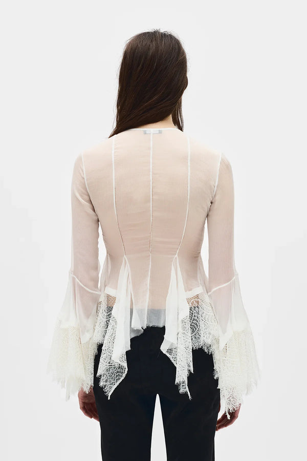 Ann Demeulemeester Kristabel Handkerchief Shirt