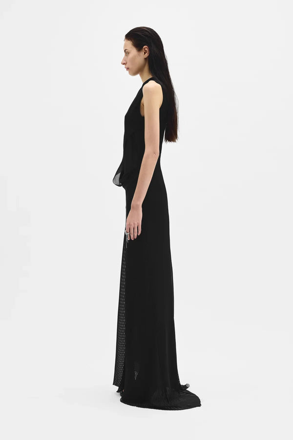 Ann Demeulemeester Leah Long Asymmetric Dress