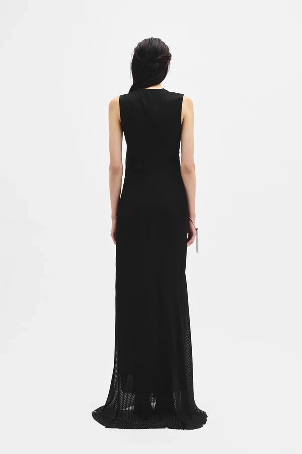 Ann Demeulemeester Leah Long Asymmetric Dress