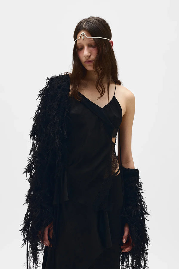 Ann Demeulemeester Madli Cropped Sweater