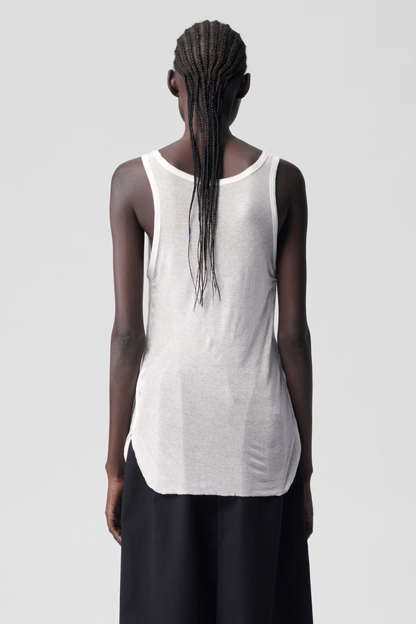 Ann Demeulemeester Mara Wrinkled Cropped Tank Top