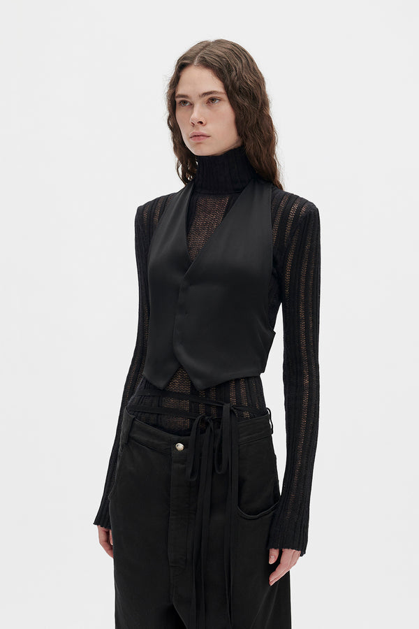 Ann Demeulemeester Mary Micro Waistcoat