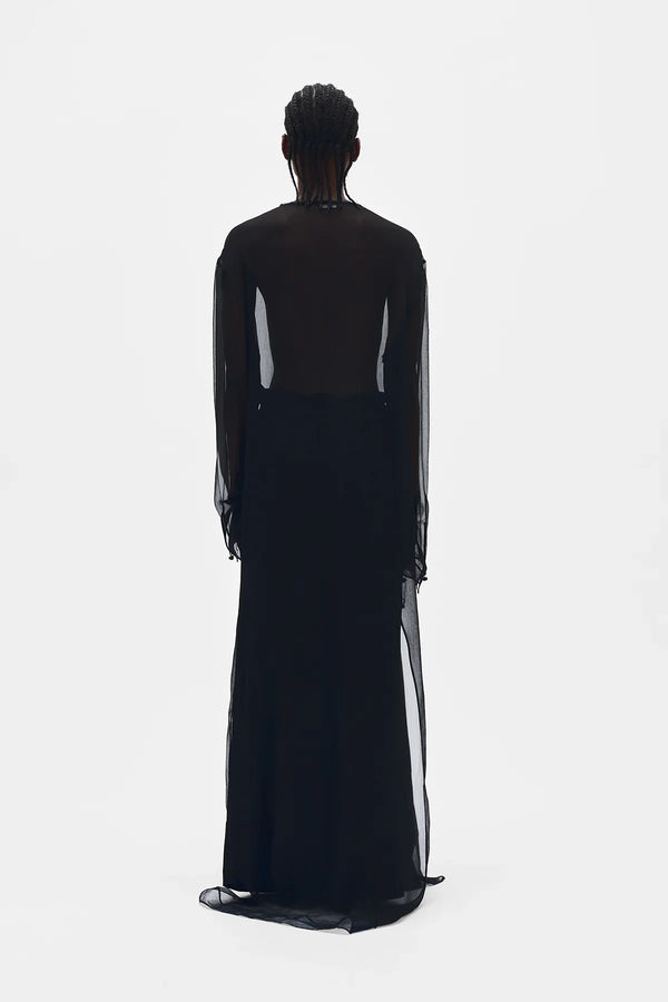 Ann Demeulemeester Matleen X-Long Kaftan Dress