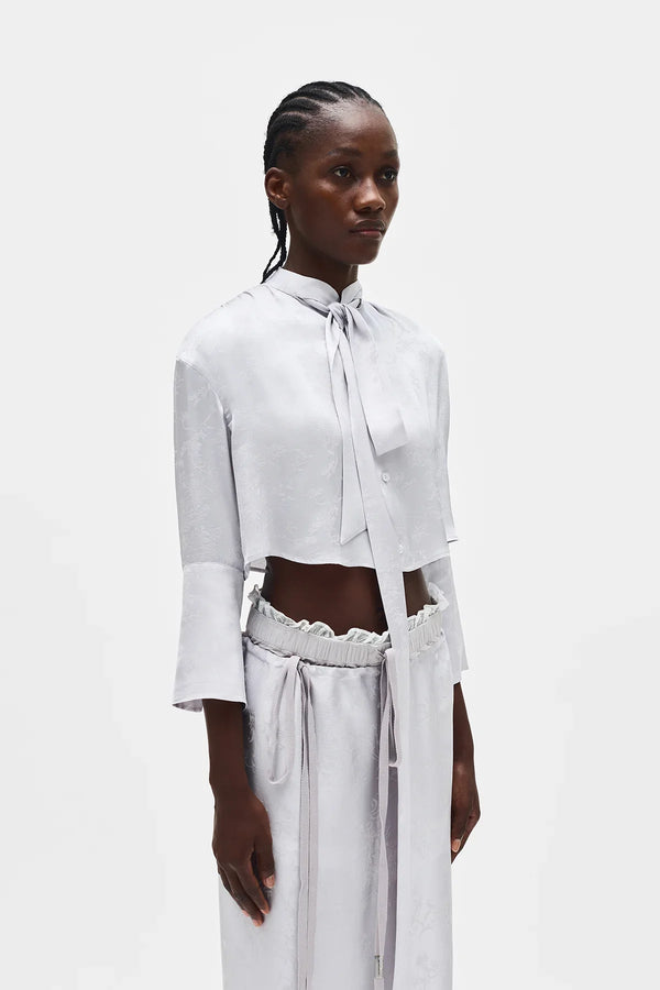 Ann Demeulemeester Moni Cropped Shirt