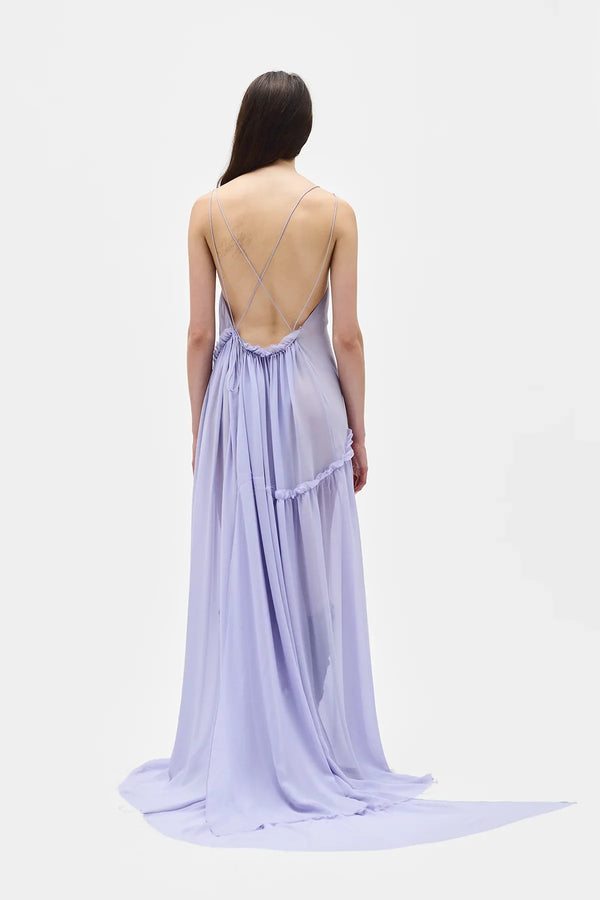 Ann Demeulemeester Neta Long Deconstructed Dress