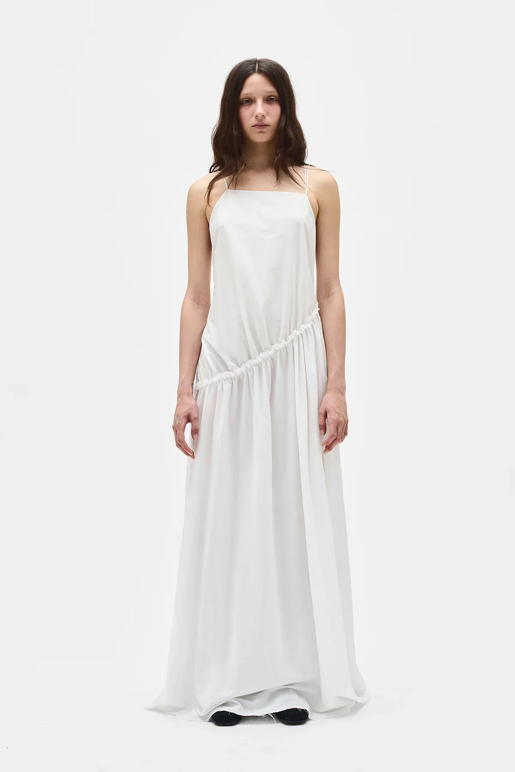 ann demeulemeester Neta Long Deconstructed Dress