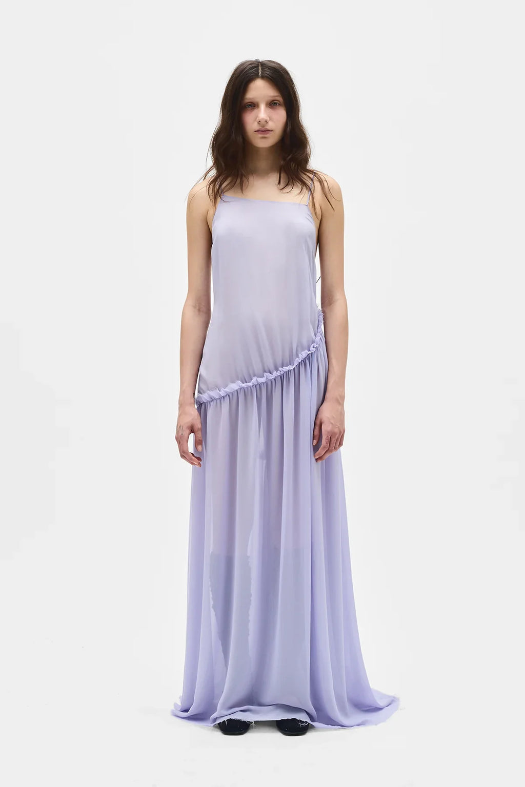 ann demeulemeester Neta Long Deconstructed Dress