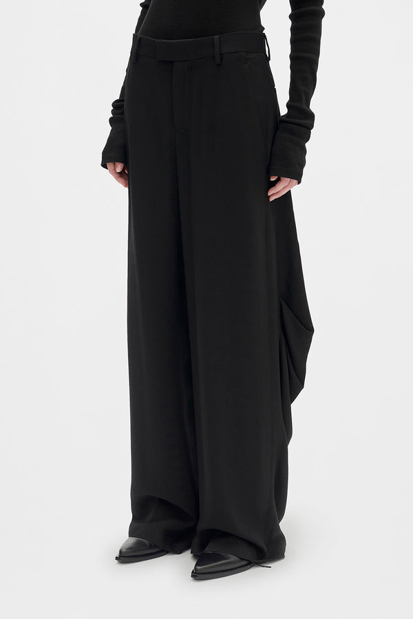 Ann Demeulemeester Odeta Draped Comfort Trousers