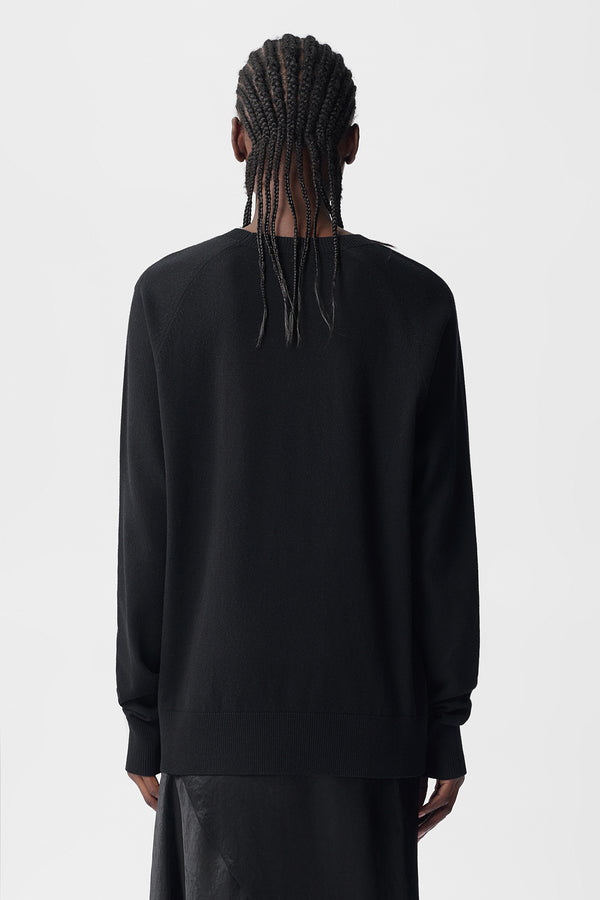 Ann Demeulemeester Ulu Cut-Out Sweater