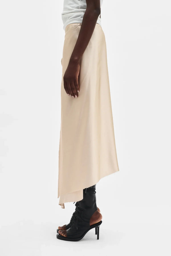 Ann Demeulemeester Urda Wrap Midi Skirt