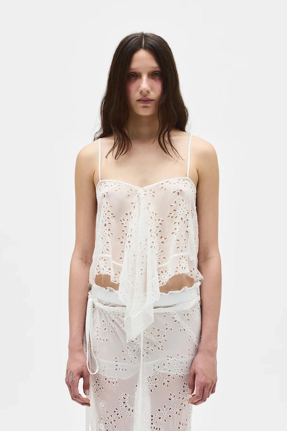 ann demeulemeester Vepa Slip Top