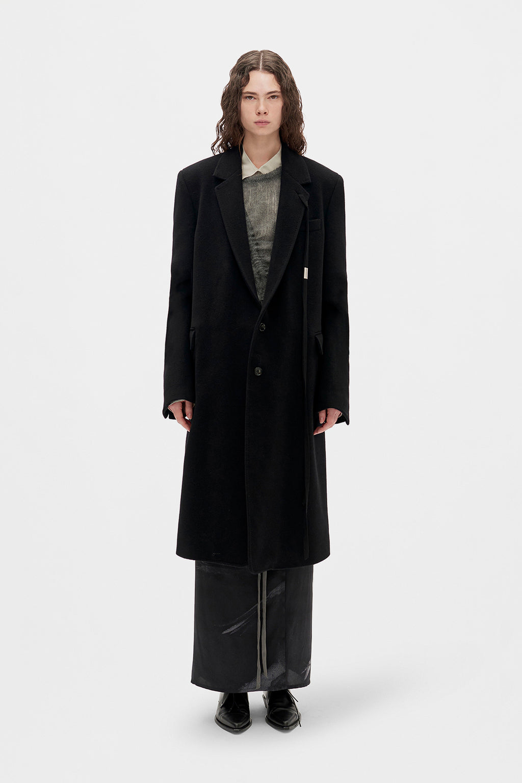 ann demeulemeester Viv High Comfort Tailored Coat