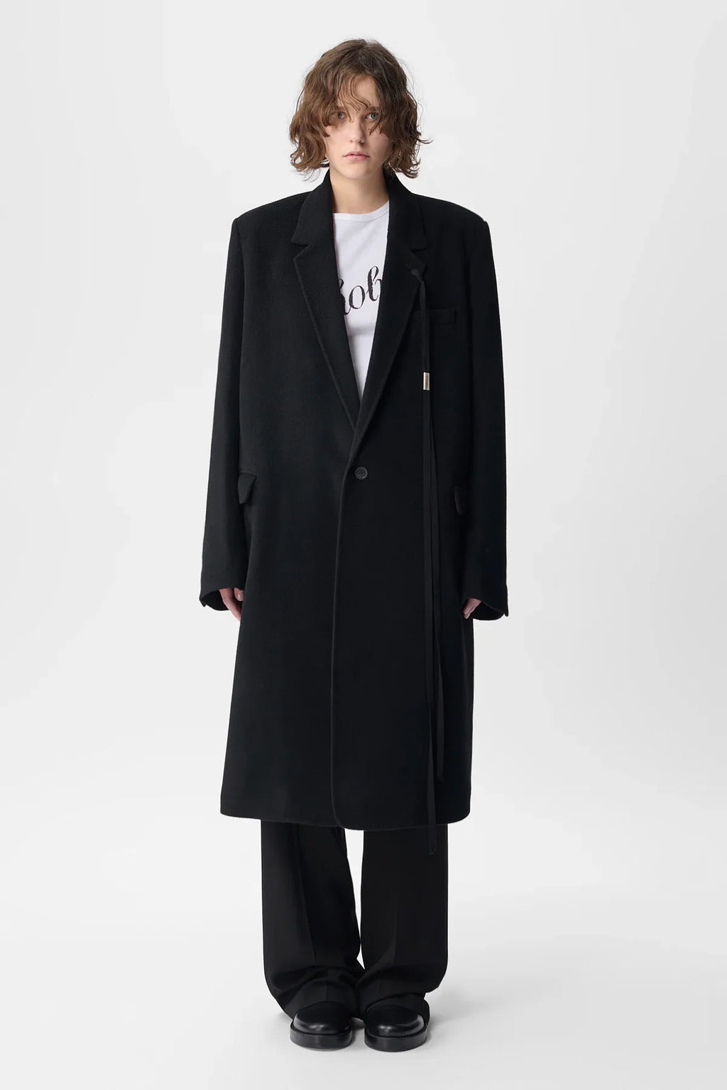 ann demeulemeester Viv Slouchy Long Jacket